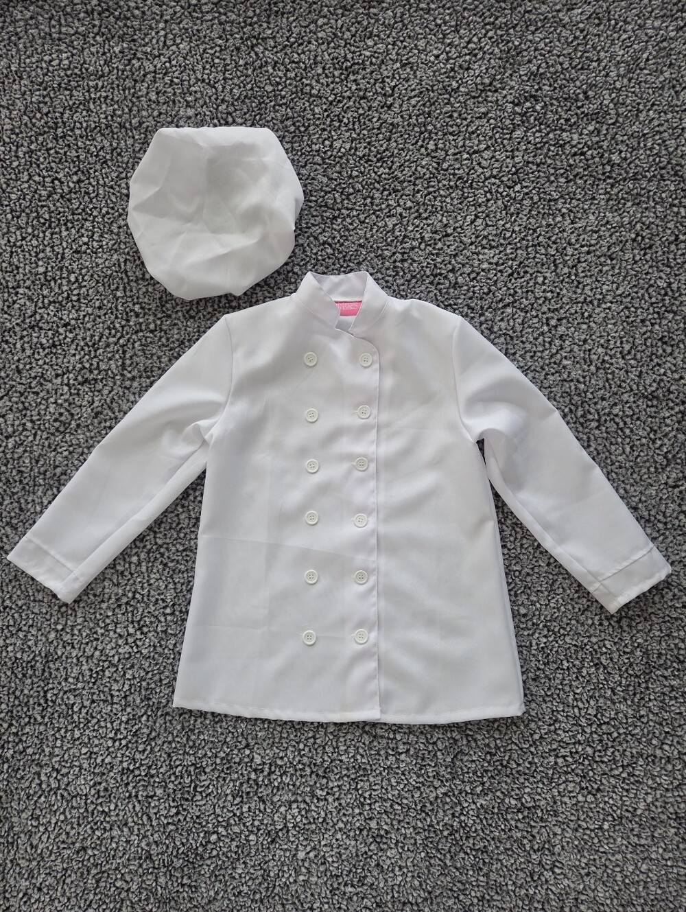 Chef Costume 2 Piece Set Size Kids 8-10